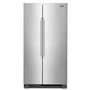 Maytag 36-Inch, 25 Cu.Ft. Freestanding Side-By-Side Refrigerator With Brighseries™ Led Lighting - MSS25N4MKZ