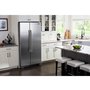 Maytag 36-Inch, 25 Cu.Ft. Freestanding Side-By-Side Refrigerator With Brighseries™ Led Lighting - MSS25N4MKZ