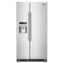 Maytag 36-Inch, 25 Cu.Ft. Freestanding Side-By-Side Refrigerator With External Water And Ice Dispensing System - MSS25C4MGZ