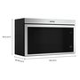 Maytag 30-Inch, 1.1 Cu.Ft. Over-The-Range Microwave Oven - YMMMF6030PZ