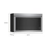 KitchenAid 30-Inch Over-The-Range Microwave Oven - YKMMF330PPS