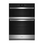 Whirlpool 30-Inch 5.0 Cu. Ft Main Oven Capacity Combo Wall Oven With Microwave Oven - WOEC7030PZ