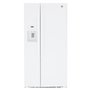 GE 33-Inch, 23 Cu. Ft. Side-By-Side Refrigerator With Water And Ice Dispensing System - GSS23GGPWW