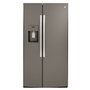GE 36-Inch, 21.8 Cu.Ft. Counter-Depth Side-By-Side Refrigerator With Water And Ice Dispensing System - GZS22IMNES