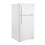 GE 28-Inch, 15.6 Cu.Ft. Freestanding Top-Freezer Refrigerator With Climatekeeper™ - GTE16DTNRWW