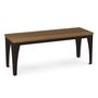 44 Inch bench «Upright» from Amisco - AM 30408B