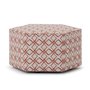 Hexagone ottoman by Palliser