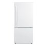 Moffat 30-Inch, 18.6 Cu.Ft. Freestanding Bottom Freezer Refrigerator With Led Lighting - MDE19DTNKWW