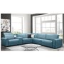 Leather sectionnal by Elran