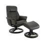 Swivel Armchair and Stool by Fjords