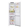 LG 24-Inch, 12 Cu.Ft. Counter-Depth Bottom-Freezer Refrigerator With Multi-Air Flow System - LBNC12231W