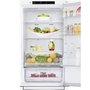 LG 24-Inch, 12 Cu.Ft. Counter-Depth Bottom-Freezer Refrigerator With Multi-Air Flow System - LBNC12231W