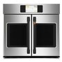 Café 30-Inch, 5.0 Cu.Ft. Built-In Single Wall Oven With True European Convection With Direct Air - CTS90FP2NS1