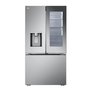 LG 36-Inch, 26 Cu. Ft. Counter-Depth Max™ French 3-Door Refrigerator With Mirror Instaview® - LRYKC2606S