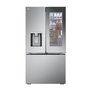 LG 36-Inch, 26 Cu. Ft. Counter-Depth Max™ French 3-Door Refrigerator With Mirror Instaview® - LRYKC2606S