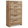 Hyanna 5 Drawer Chest of Drawers by Signature Design Ashley