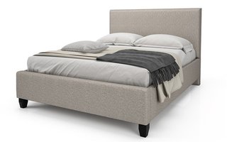 Jane Complete Upholstered Bed Queen Size 60 in. by Beaudoin