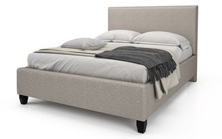 Jane Complete Upholstered Bed King Size 78 in. by Beaudoin