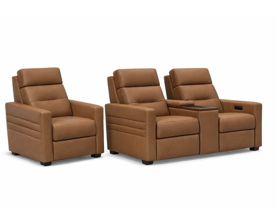 Reece Leather Reclining chair and Loveseat by Palliser***LIQUIDATION***