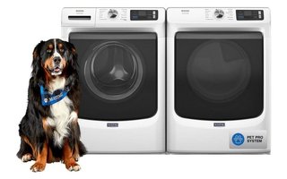 Maytag Smart Pet Pro Front Load Washer-Dryer Set - MFW7020RW-YMED7020RW