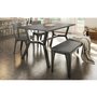 44 Inch bench «Upright» from Amisco - AM 30408B