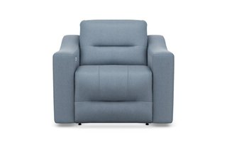 Nora Leather Power Recliner with Power Heardrest By Elran