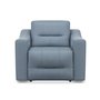 Nora Leather Power Recliner with Power Heardrest By Elran