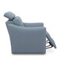 Nora Leather Power Recliner with Power Heardrest By Elran