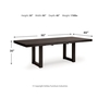 Neymorton Dining Extension Table by Ashley