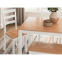 Gesthaven Dining Table with 4 Chairs and Bench (Set of 6) by Ashley