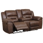 Stoneland Reclining Loveseat with Console by Ashley