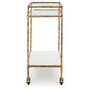 Plattfield Bar Cart by Ashley