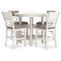 Erinberg Counter Height Dining Table and 4 Barstools (Set of 5) by Ashley