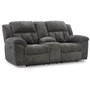 Frohn Reclining Loveseat with Console by Ashley