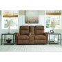 Edenwold Reclining Loveseat with Console by Ashley
