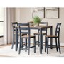 Gesthaven Counter Height Dining Table and 4 Barstools (Set of 5) by Ashley