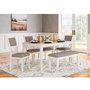Erinberg Dining Table and 4 Chairs and Bench (Set of 6) by Ashley