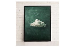Emerald Dream Artwork on Stretched Canvas by Oleka