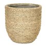 Nature Grass and Concrete Pot by LH Imports - L3 PAT019
