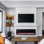 Three-Sided Wall Hanging Electric Fireplaceby Napoleon