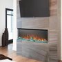 Three-Sided Wall Hanging Electric Fireplaceby Napoleon
