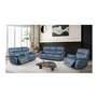Leather Power Reclining Loveseat  by Azur