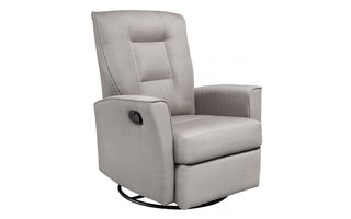 Fabric Swivel Rocker Recliner by Elran