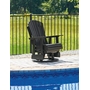 Hyland wave Outdoor Swivel Glider Chair by Ashley