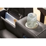 Fyne-Dyme Power Reclining Loveseat with Console by Ashley