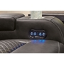 Fyne-Dyme Power Reclining Loveseat with Console by Ashley