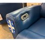 Via motorized leather armchair