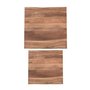 Jivin 2pc Coffee Table Set in Natural and Black