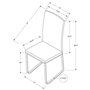 Set of 2 Dining Chairs