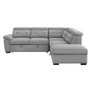 Khloe Fabric Sectional Bed by Monarch
